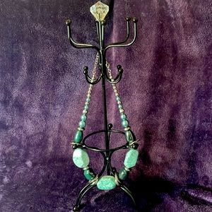 Green&Turquoise Costume Jewelry